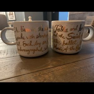 2 Starbucks Mermaid Mugs!